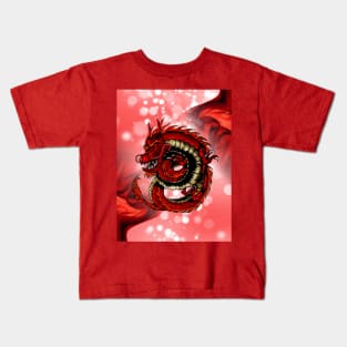 Wonderful asian dragon Kids T-Shirt